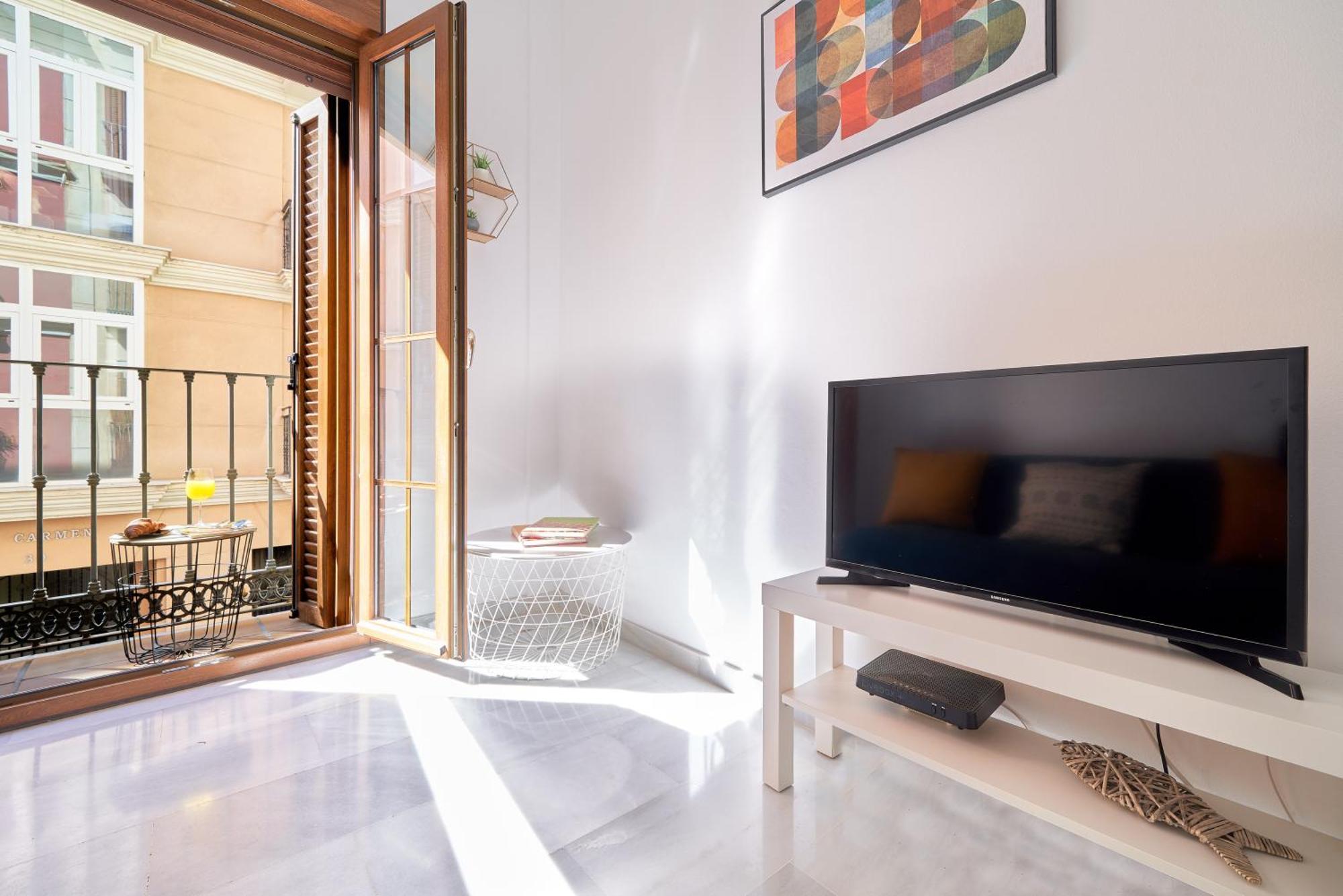 Apartamento En El Centro, Tranquilo Y Luminoso Málaga Esterno foto